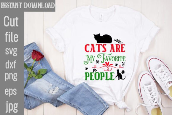 Cats Are My Favorite People SVG Cut File Review