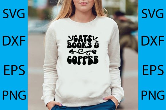 Cats Books Coffee Svg Review