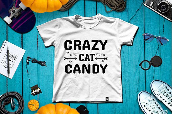 Crazy Cat Candy T-shirt Review for Embroidery Projects