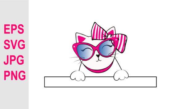 Cute Cartoon Cat SVG Review for Embroidery Projects