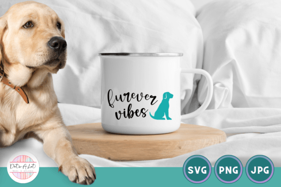 Dog and Cat SVG Cut File - Furever Vibes Review
