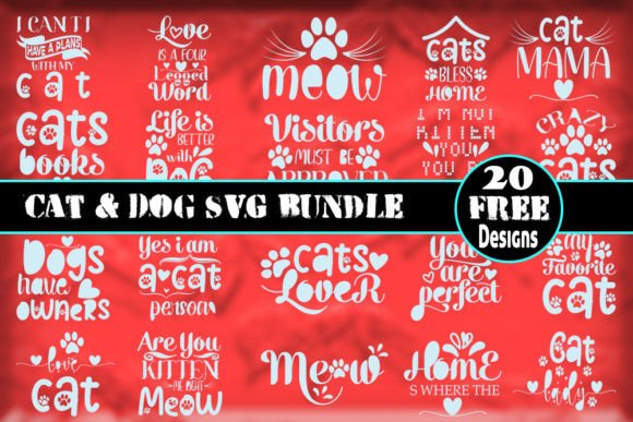 Free Cat Dog SVG Bundle Review for Embroidery Projects