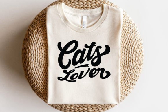 Retro Cat SVG Design for Embroidery Projects