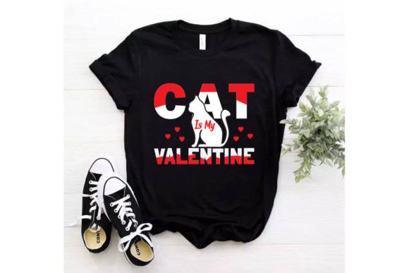 Valentine Cat Trendy Svg T Shirt Design Review